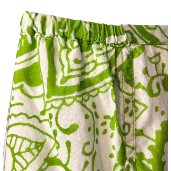 Chico's A Line Flared Maxi Skirt Size XL / 3 Boho Cottage Cotton Spring Green - Picture 4 of 9